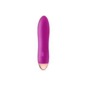 Vibromasseur rose lisse 7 vitesses USB 